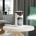 Humidifier Spray Desk Fan Air Cooler Portable Desktop Misting Fan Dual Spray Humidifying Fan With Light
